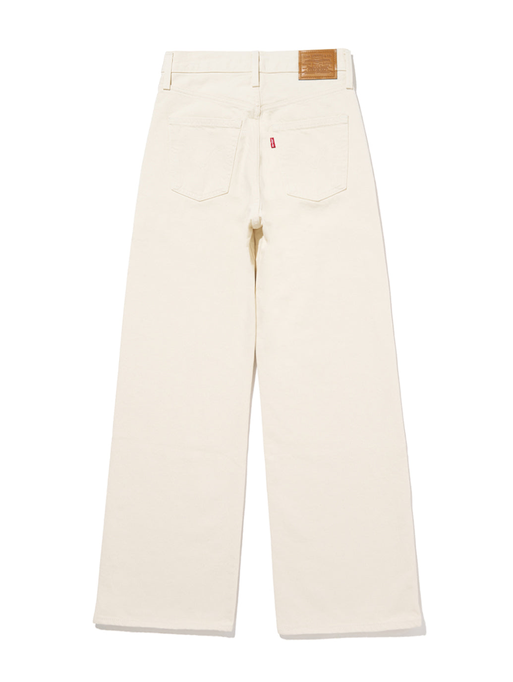 RIBCAGE WIDE LEG ホワイト BARELY FREEZING