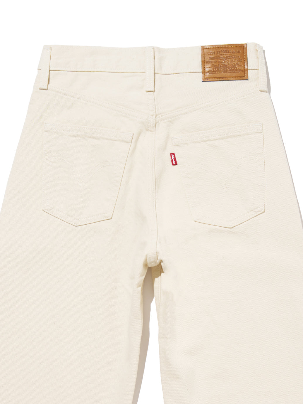 RIBCAGE WIDE LEG ホワイト BARELY FREEZING