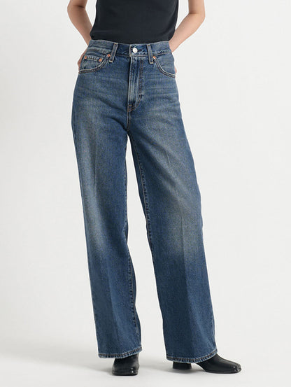 RIBCAGE WIDE LEG ダークインディゴ POLAR PERIMITER