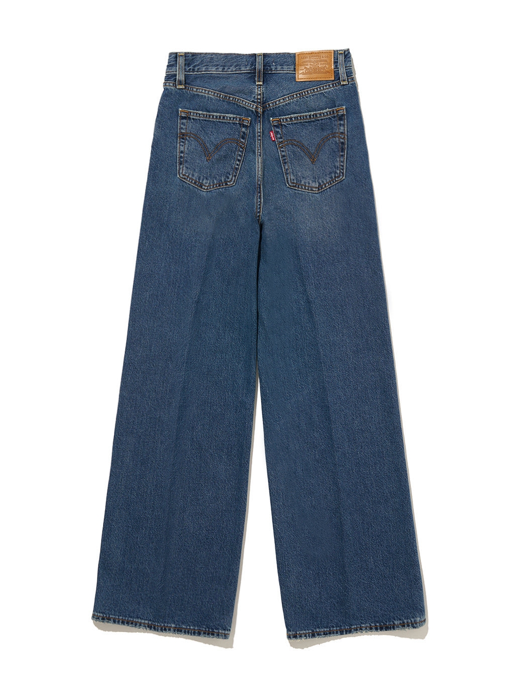 RIBCAGE WIDE LEG ダークインディゴ POLAR PERIMITER