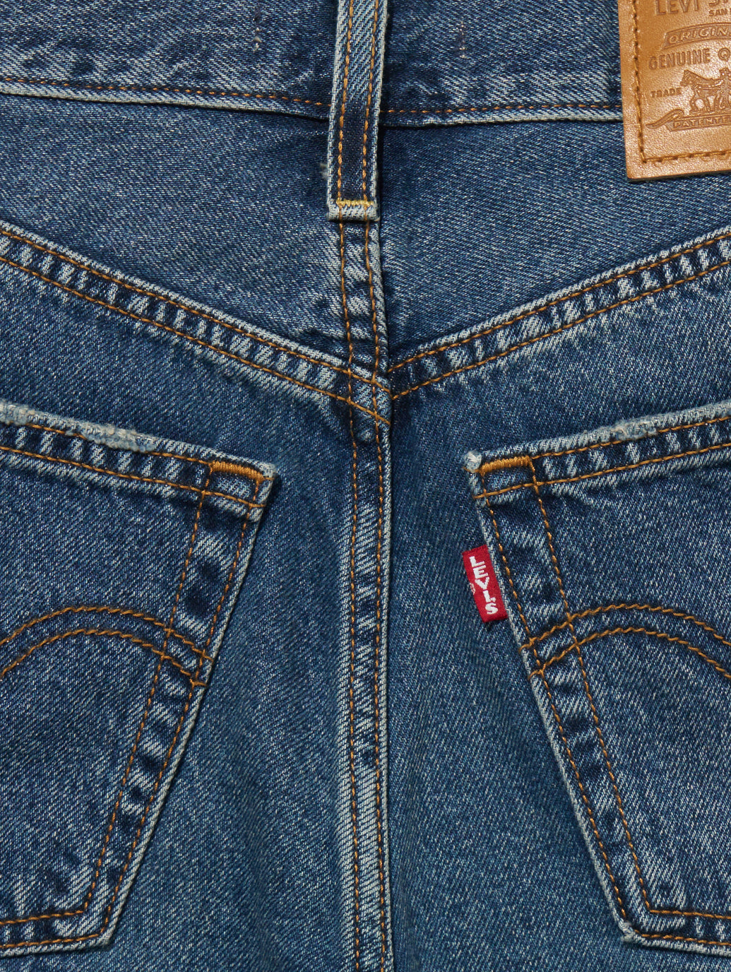 RIBCAGE WIDE LEG ダークインディゴ POLAR PERIMITER