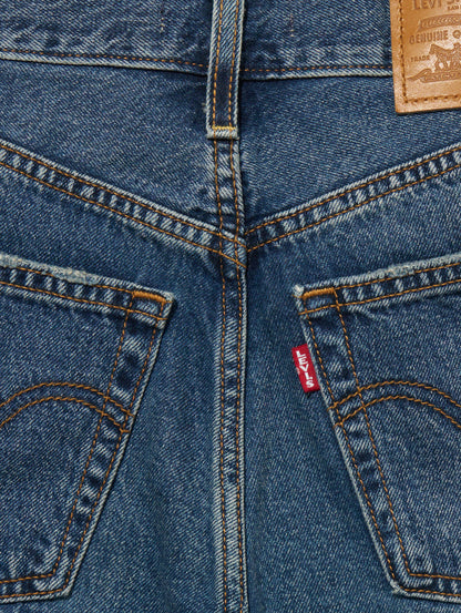 RIBCAGE WIDE LEG ダークインディゴ POLAR PERIMITER