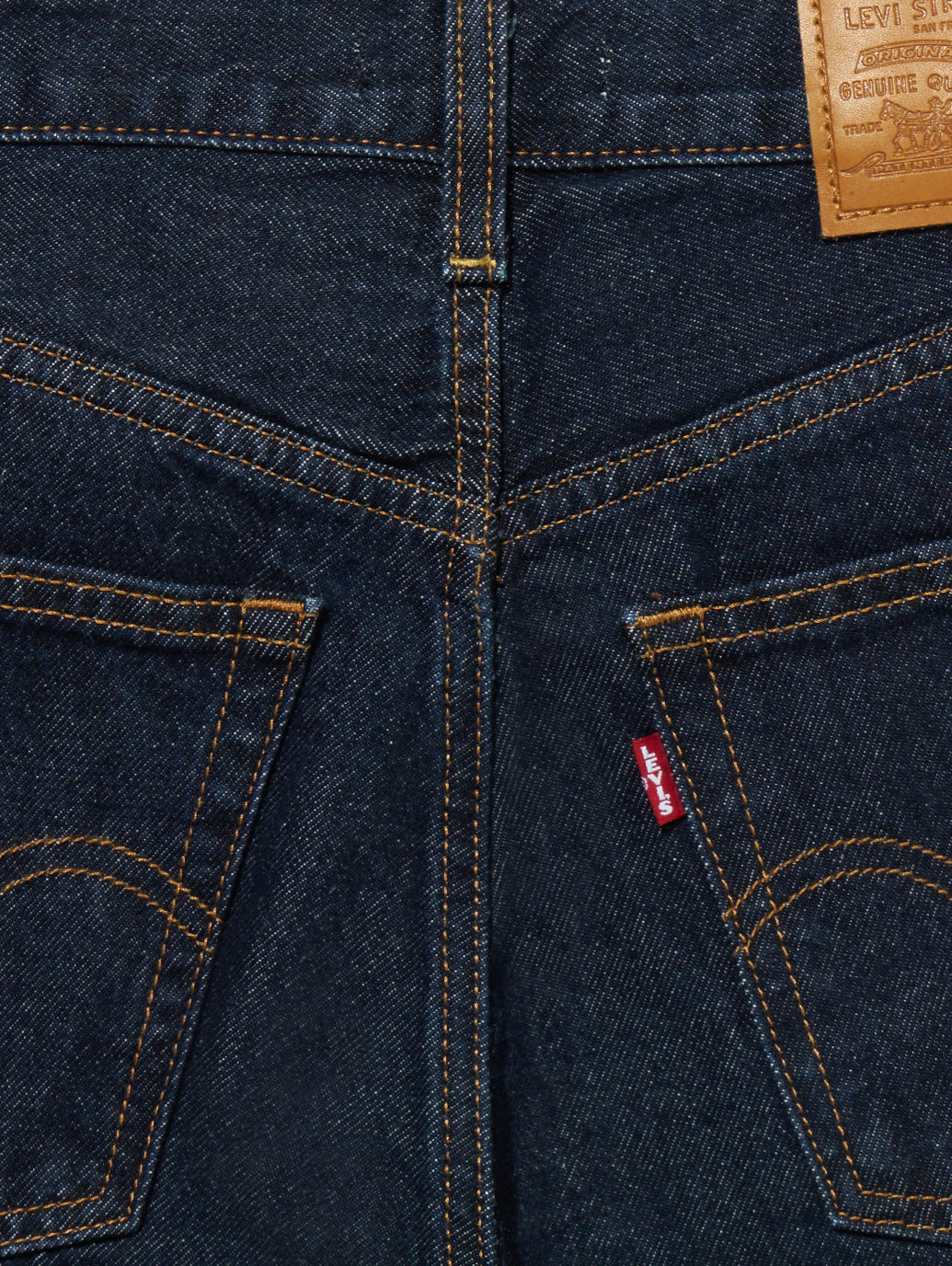 RIBCAGE WIDE LEG ジーンズ ダークインディゴ