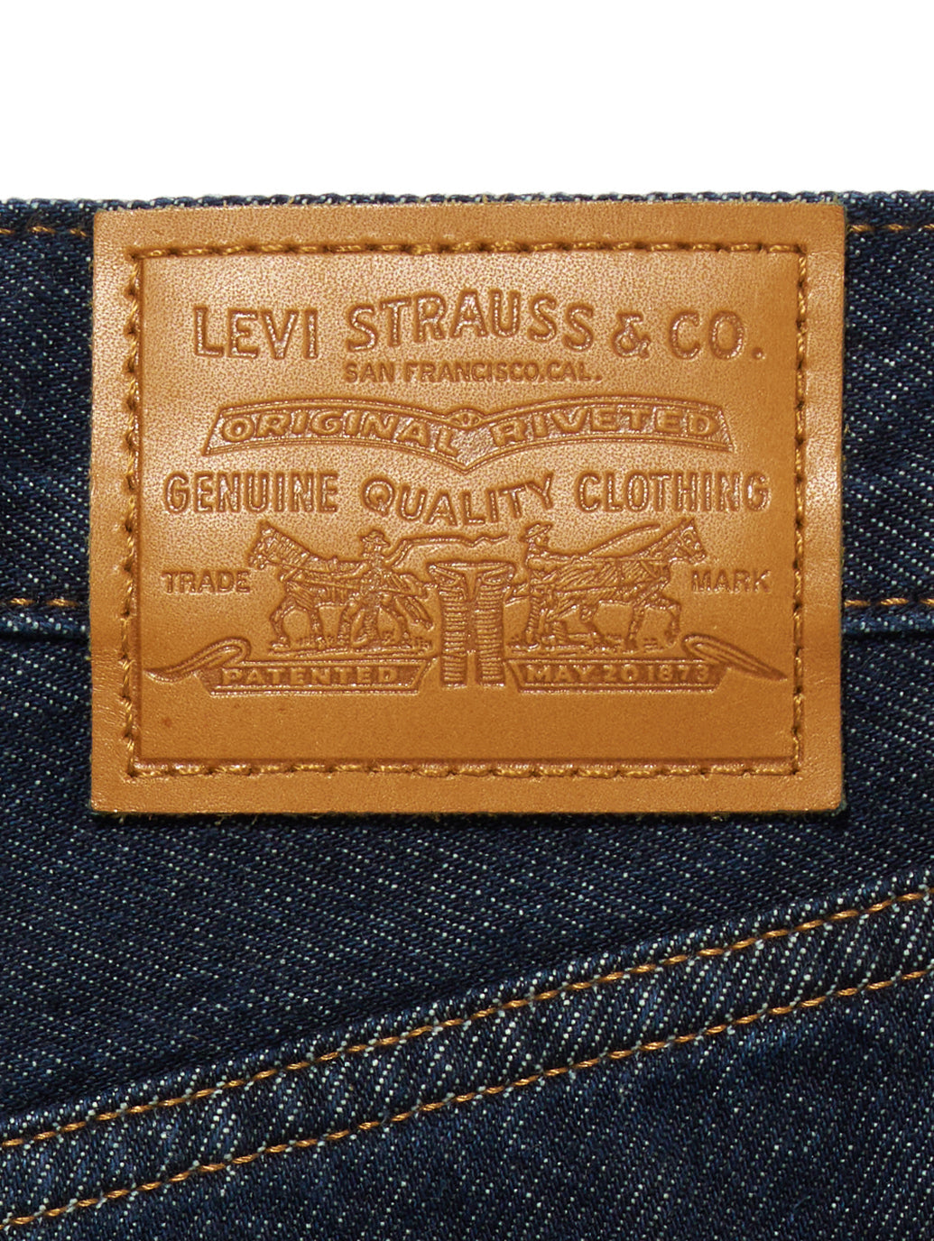 RIBCAGE WIDE LEG ジーンズ ダークインディゴ