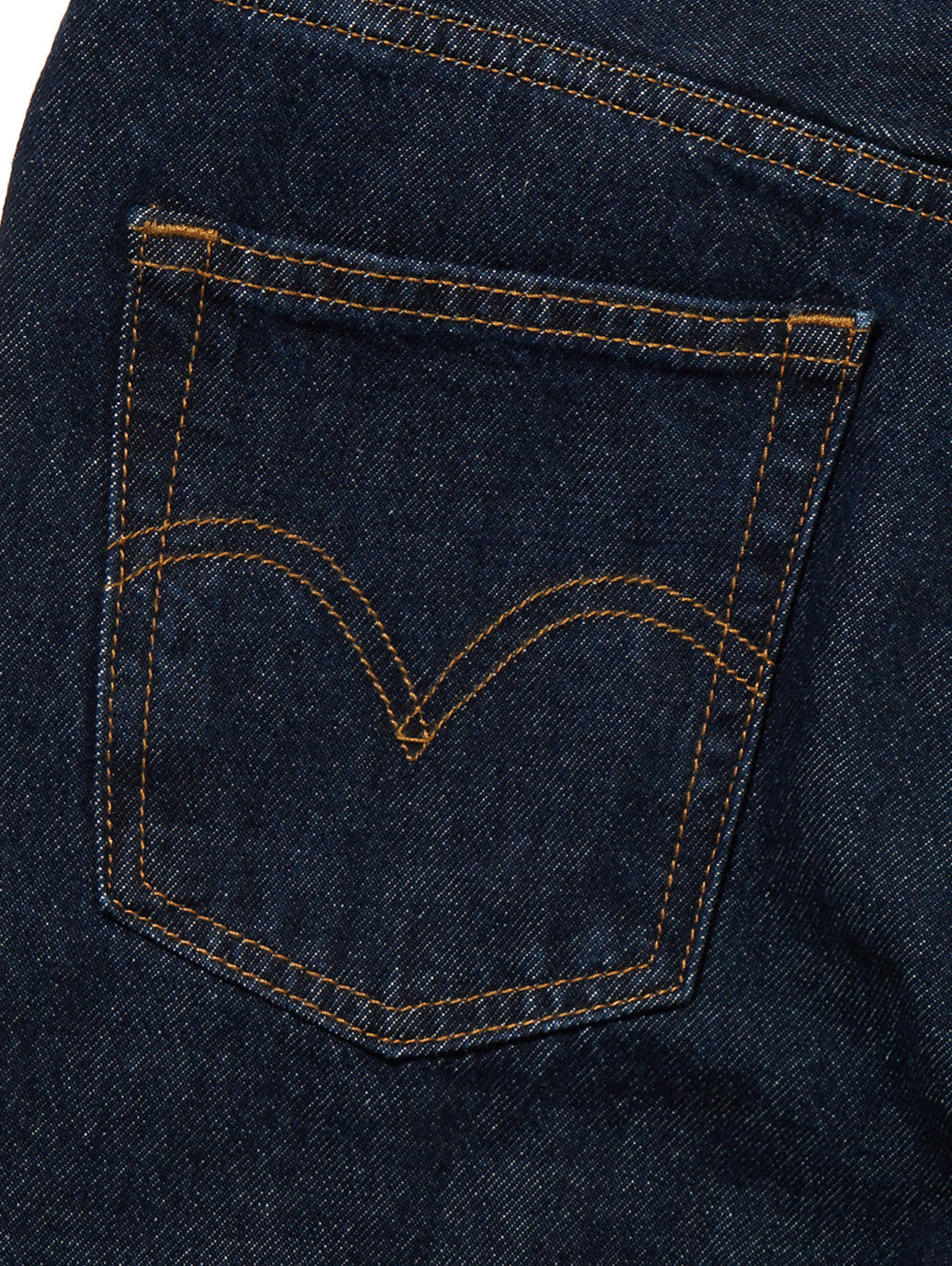 RIBCAGE WIDE LEG ジーンズ ダークインディゴ