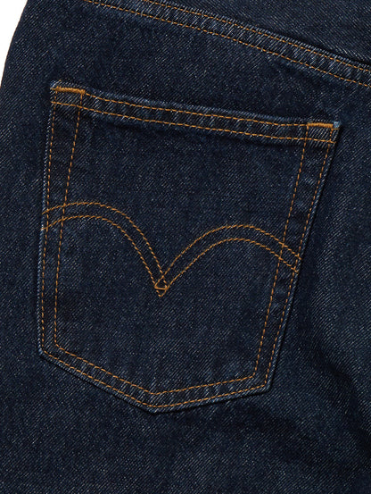 RIBCAGE WIDE LEG ジーンズ ダークインディゴ