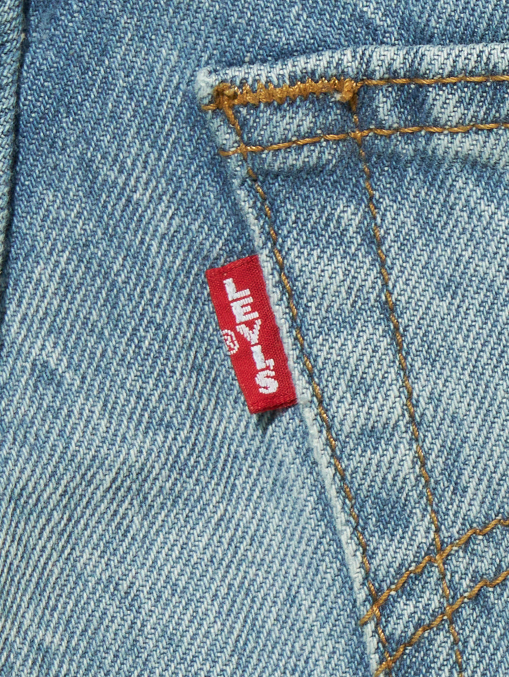 RIBCAGE WIDE LEG ジーンズ ミディアムインディゴ