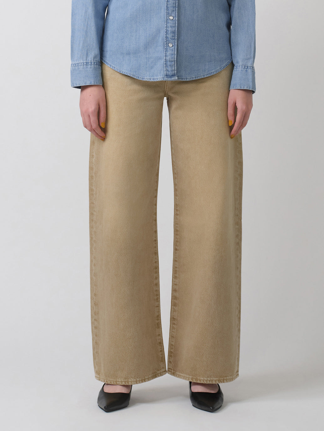 RIBCAGE ジーンズ WIDE LEG