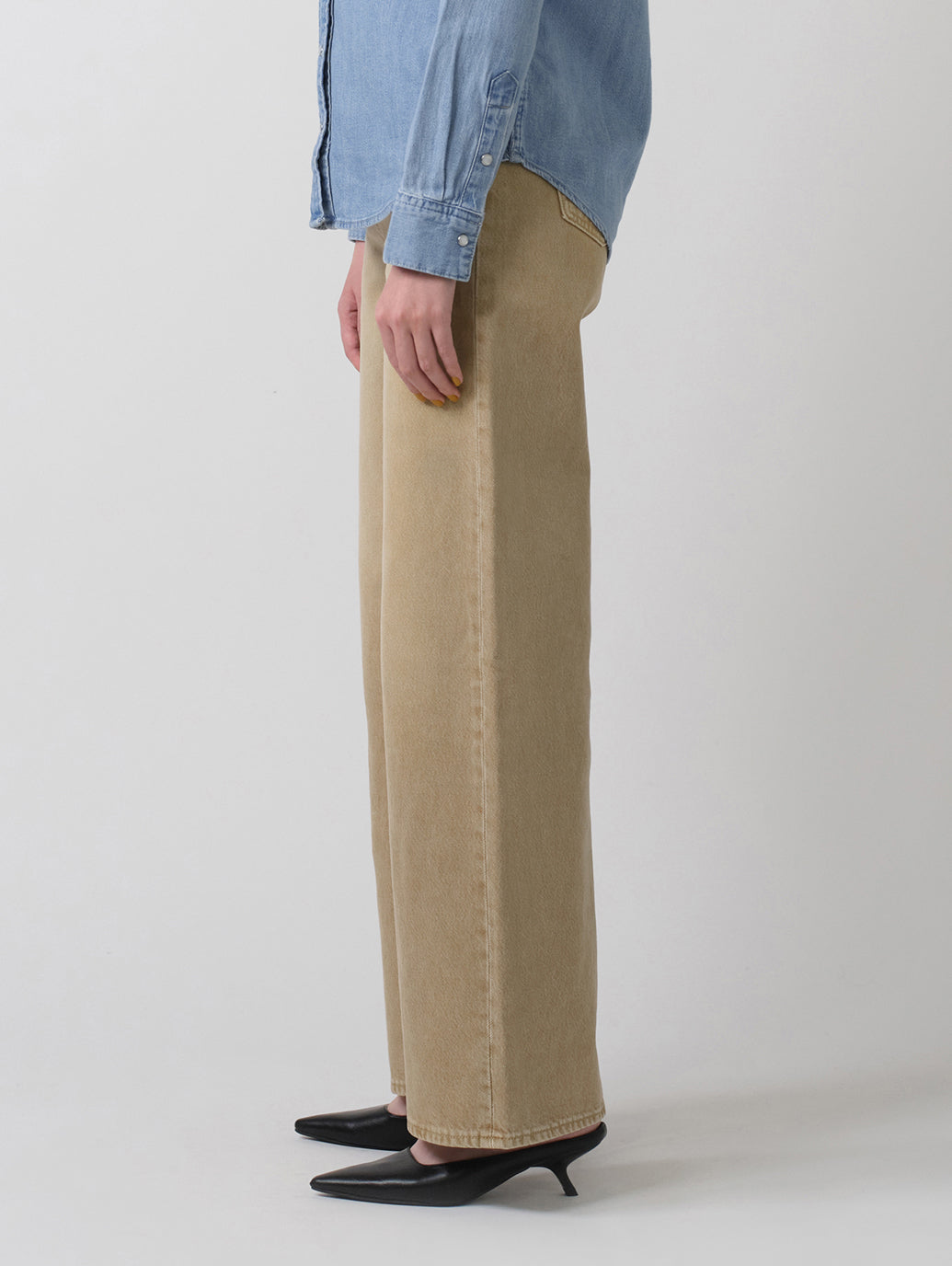 RIBCAGE ジーンズ WIDE LEG