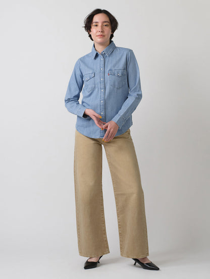 RIBCAGE ジーンズ WIDE LEG