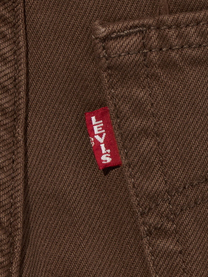 RIBCAGE WIDE LEG ジーンズ ブラウン