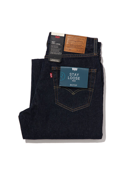 LEVI'S® FOR BIOTOP 568™ STAY LOOSE ダークインディゴ FOR MEN RINSE