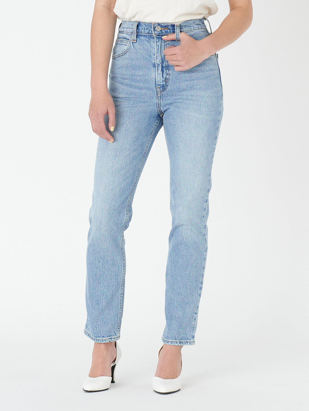 LEVI'S® FOR SNIDEL 70S HIGH スリムストレート ライトインディゴ