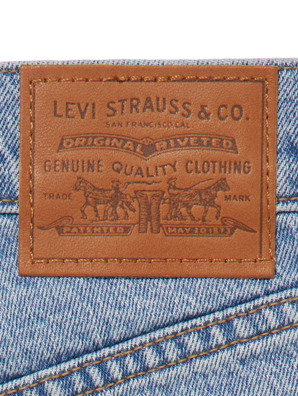 LEVI'S® FOR SNIDEL 70S HIGH スリムストレート ライトインディゴ