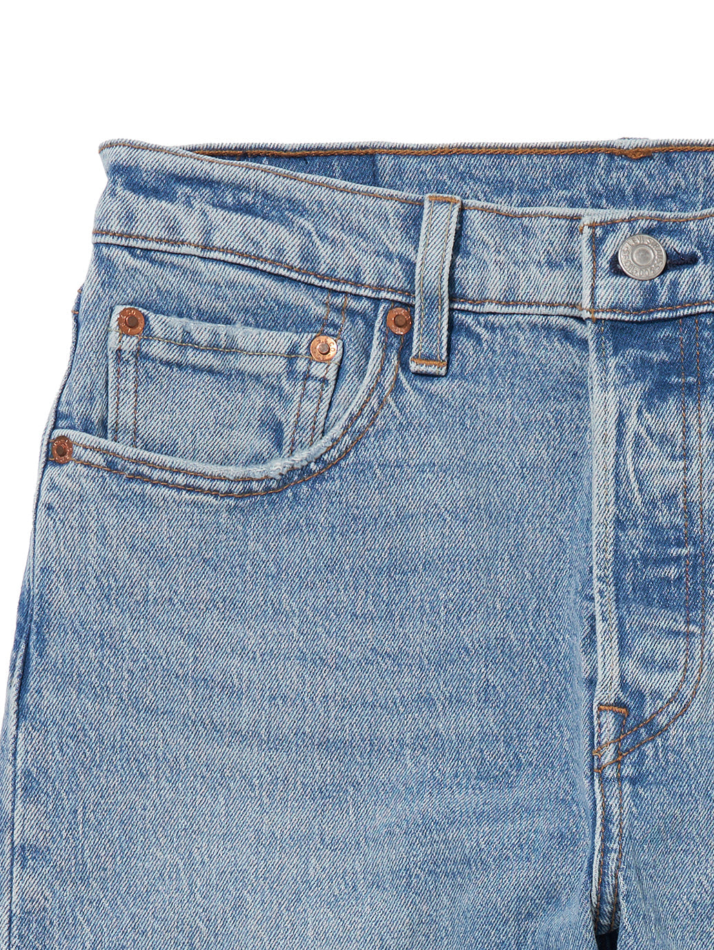 Levi's® for BAYFLOW 501® CROP ライトインディゴ WORN IN