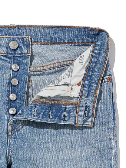 Levi's® for BAYFLOW 501® CROP ライトインディゴ WORN IN