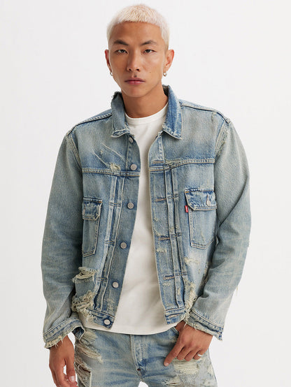 KENZO x LEVI'S® TYPE II トラッカージャケット ミディアムインディゴ