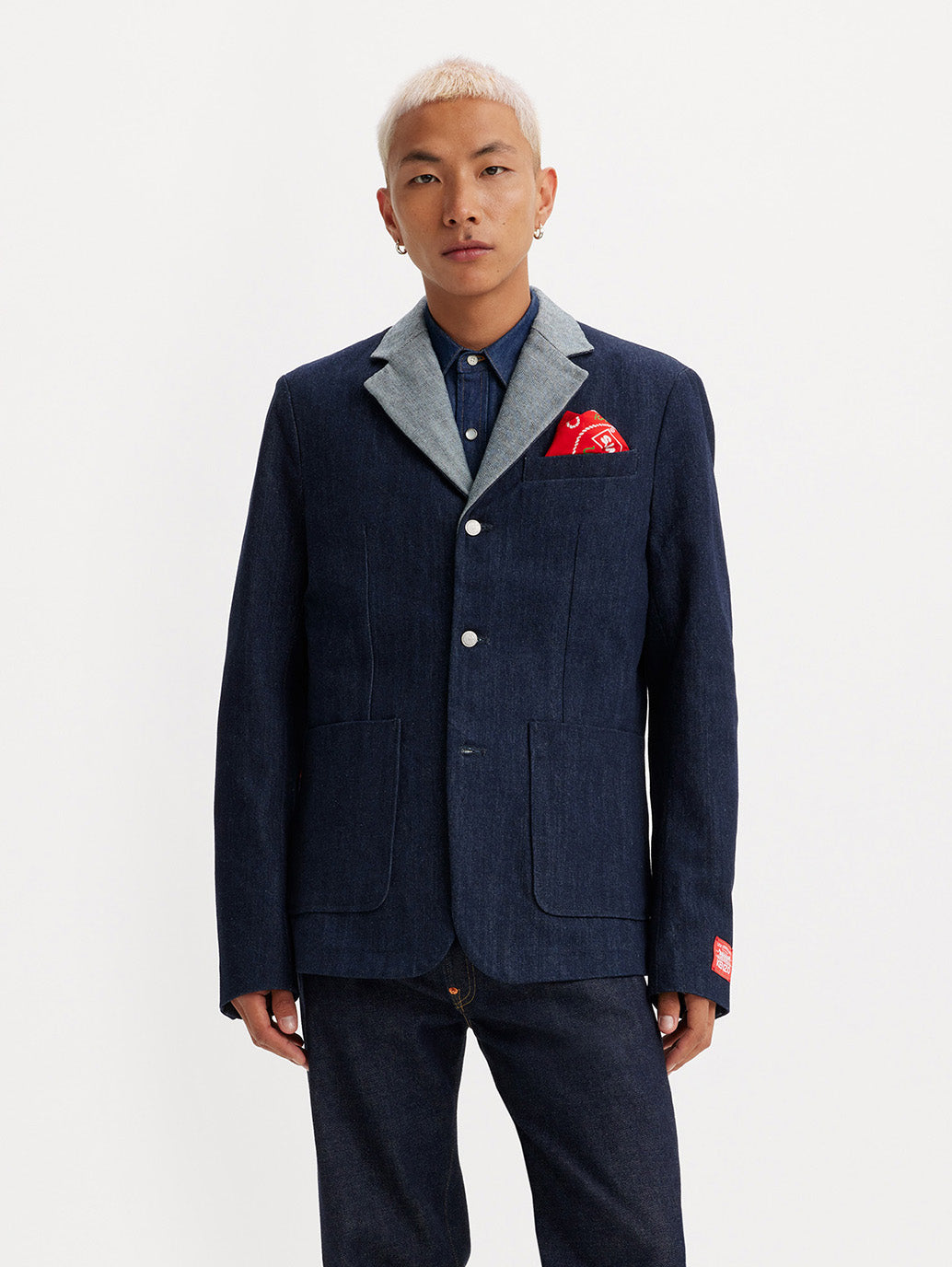 KENZO x LEVI'S® ブレザージャケット ダークインディゴ DENIM