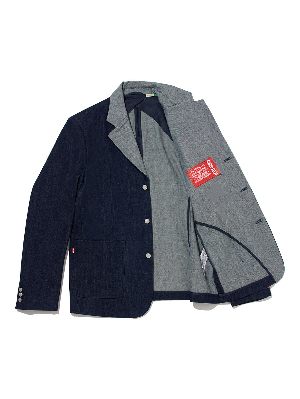 KENZO x LEVI'S® ブレザージャケット ダークインディゴ DENIM
