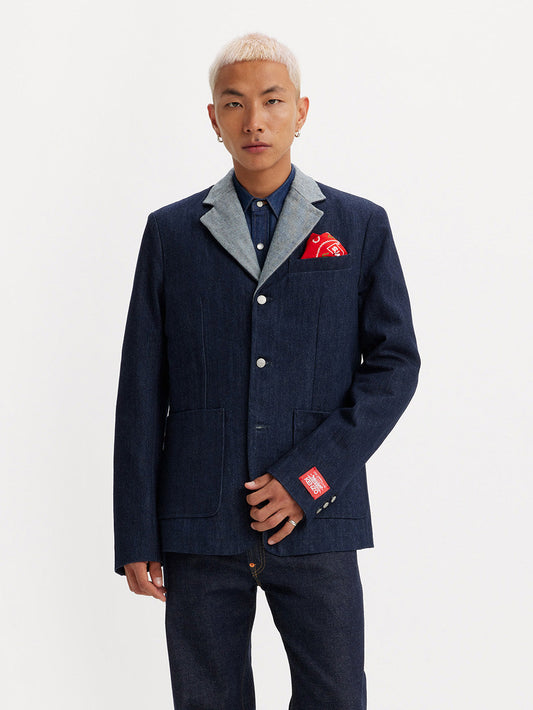 KENZO x LEVI'S® ブレザージャケット ダークインディゴ DENIM