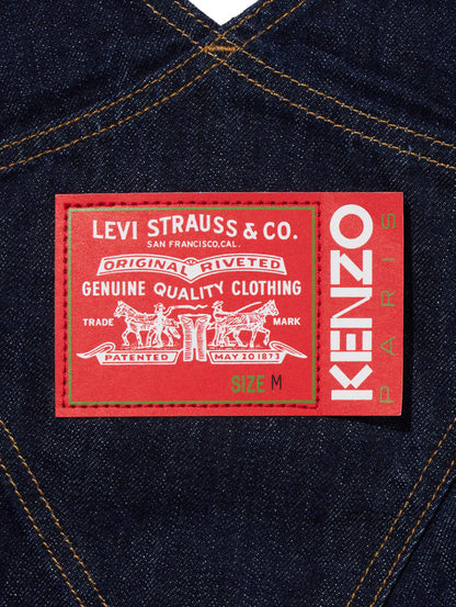 KENZO x LEVI'S® オーバーオール ダークインディゴ DENIM