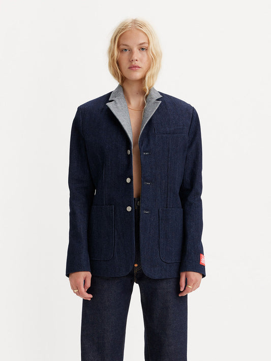 KENZO x LEVI'S® ブレザージャケット ダークインディゴ DENIM