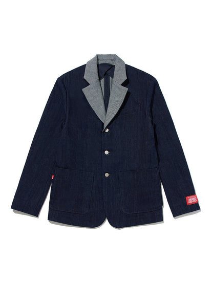 KENZO x LEVI'S® ブレザージャケット ダークインディゴ DENIM
