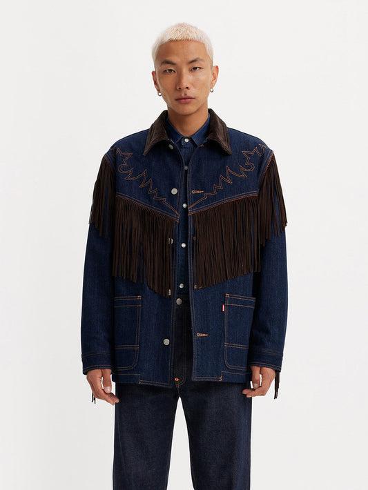 KENZO x LEVI'S® フリンジジャケット ダークインディゴ