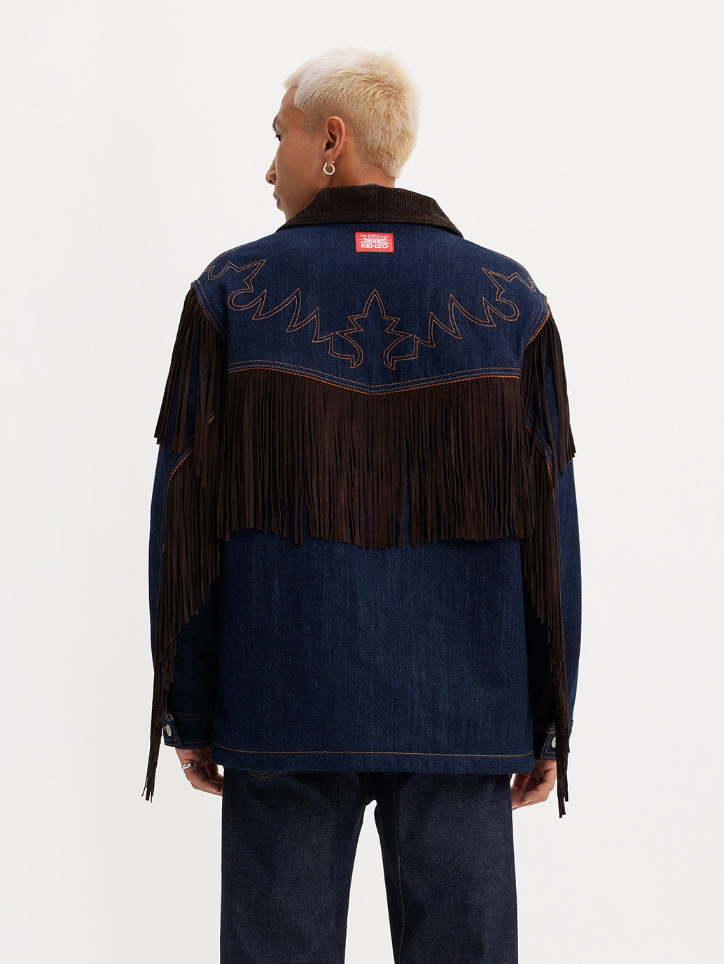 KENZO x LEVI'S® フリンジジャケット ダークインディゴ