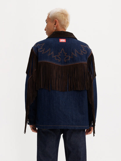 KENZO x LEVI'S® フリンジジャケット ダークインディゴ