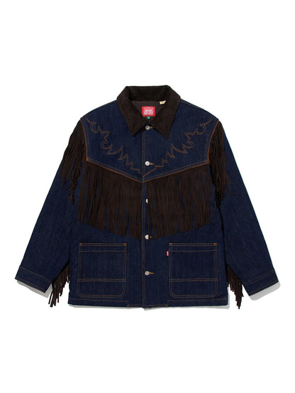 KENZO x LEVI'S® フリンジジャケット ダークインディゴ
