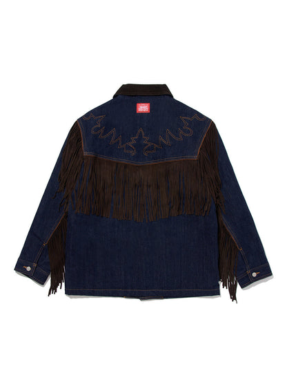 KENZO x LEVI'S® フリンジジャケット ダークインディゴ
