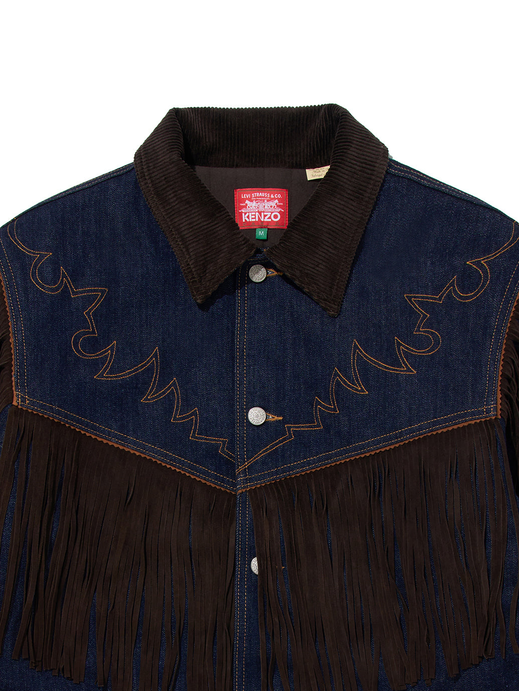 KENZO x LEVI'S® フリンジジャケット ダークインディゴ