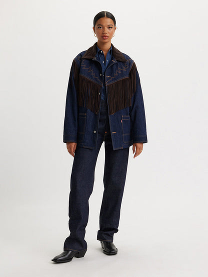 KENZO x LEVI'S® フリンジジャケット ダークインディゴ