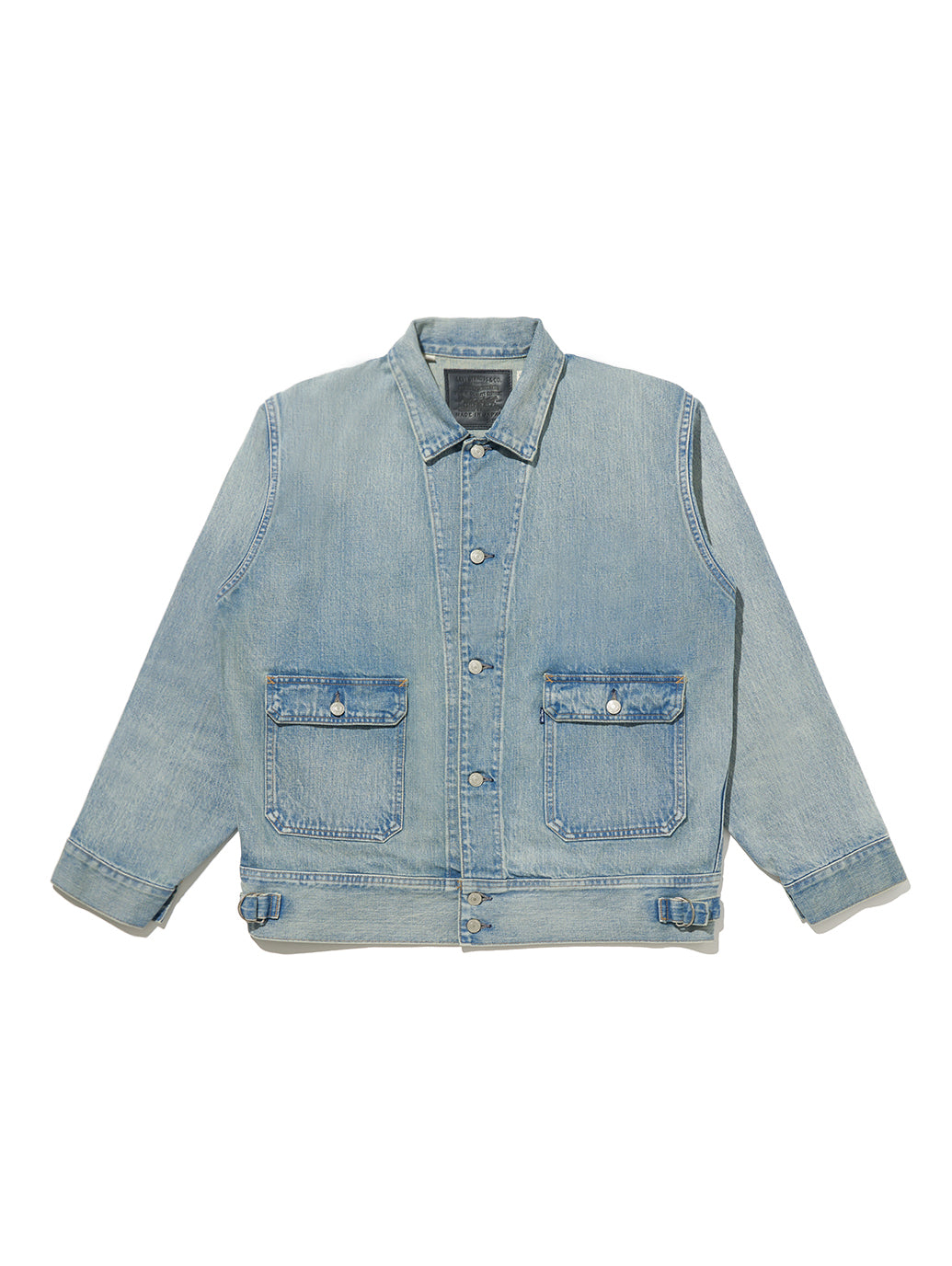 ユーティリティトラッカージャケット ミディアムインディゴ CREST MADE IN JAPAN