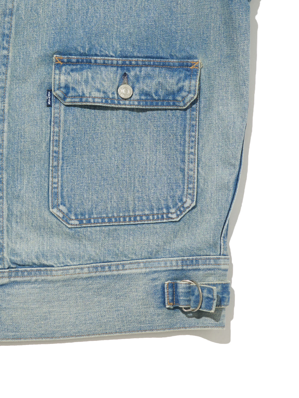 ユーティリティトラッカージャケット ミディアムインディゴ CREST MADE IN JAPAN