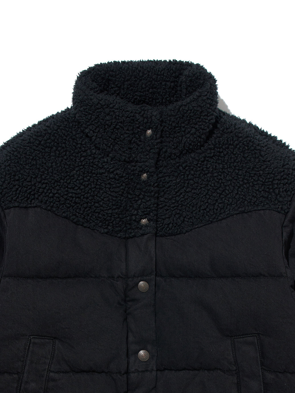 ウエスタンダウンジャケット ブラック JUNO