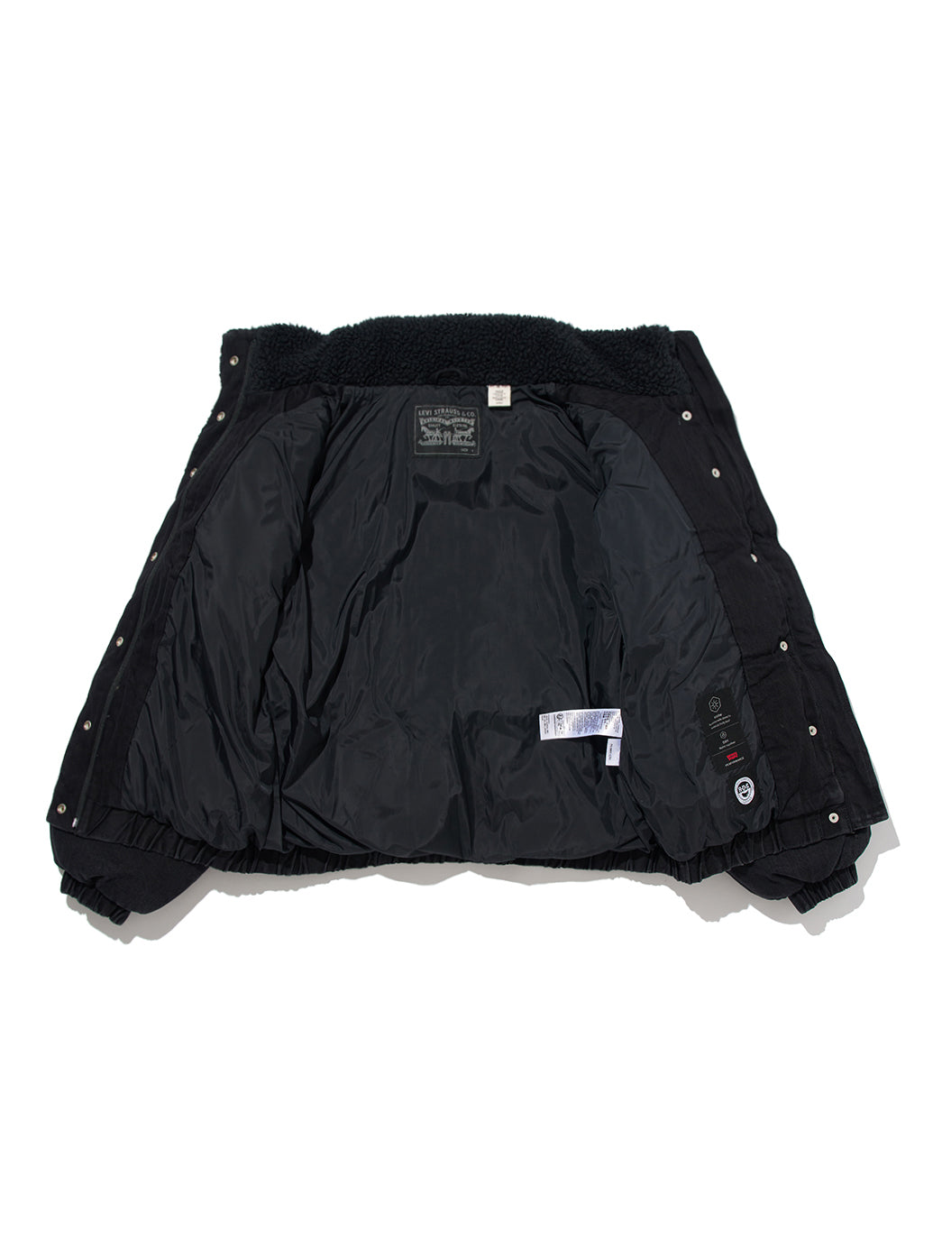 ウエスタンダウンジャケット ブラック JUNO