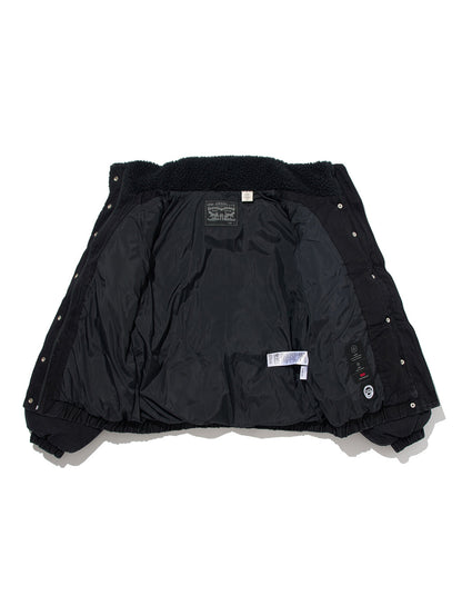 ウエスタンダウンジャケット ブラック JUNO