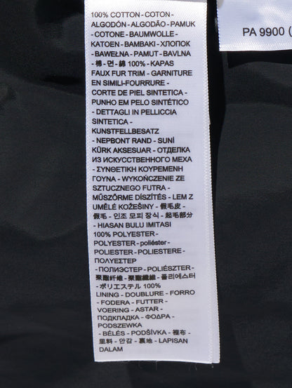 ウエスタンダウンジャケット ブラック JUNO