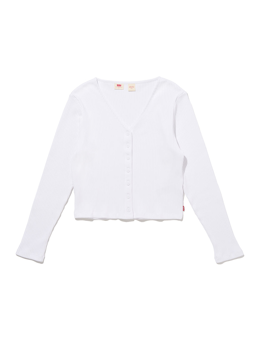 ロングスリーブシャツ ホワイト MONICA