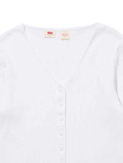 ロングスリーブシャツ ホワイト MONICA