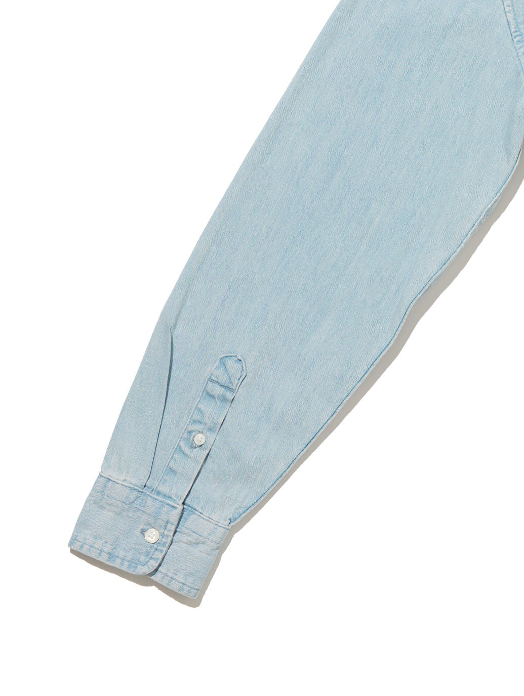 AUTHENTIC ボタンダウンシャツ ライトインディゴ ANDRE LIGHT