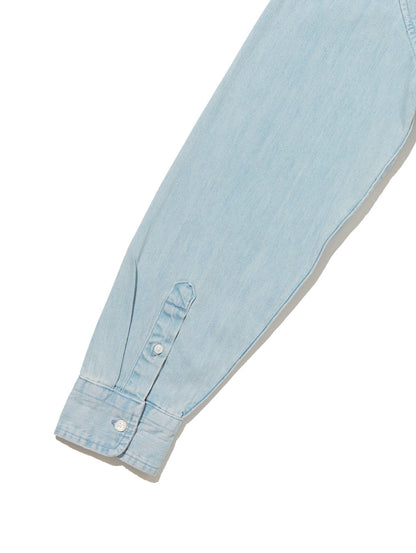 AUTHENTIC ボタンダウンシャツ ライトインディゴ ANDRE LIGHT