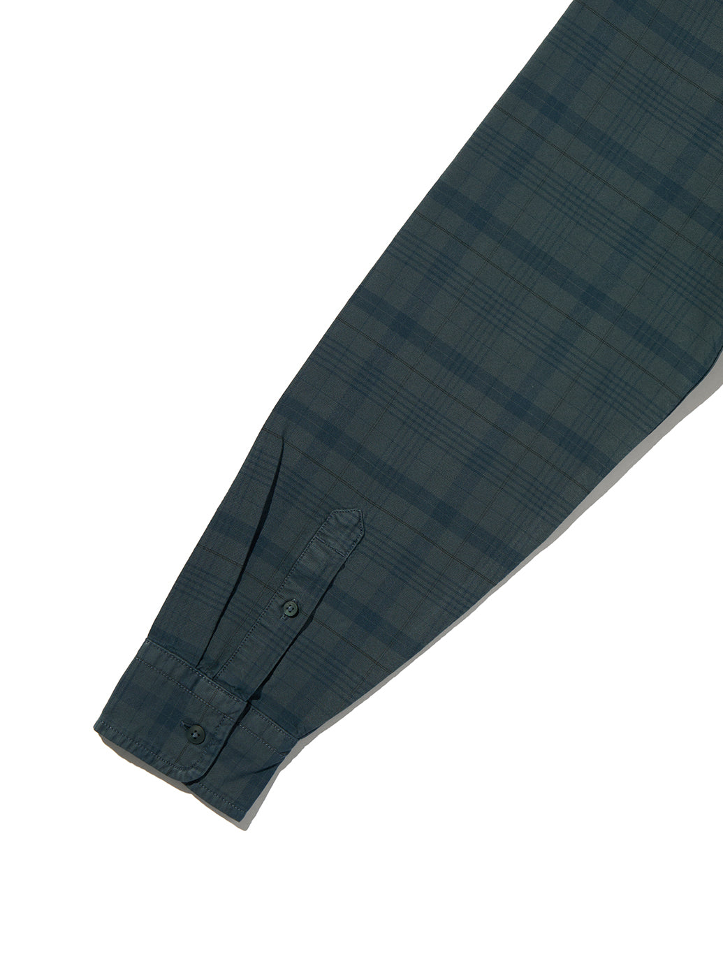 AUTHENTIC BUTTON DOWN DARK SLATE GD PLAID
