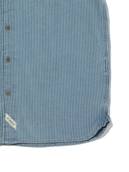 ワーカーシャツ ミディアムインディゴ