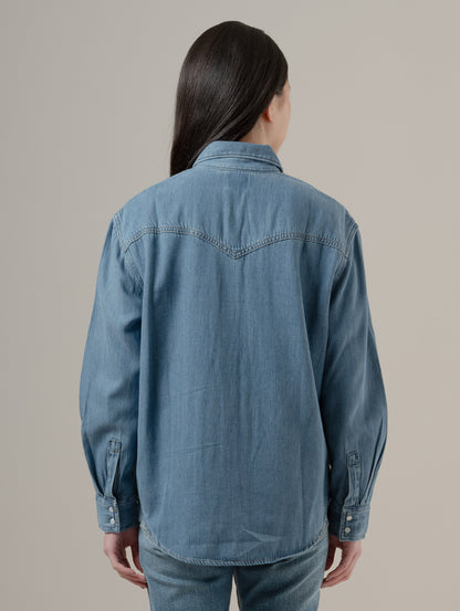 TEODORA ウエスタンシャツ