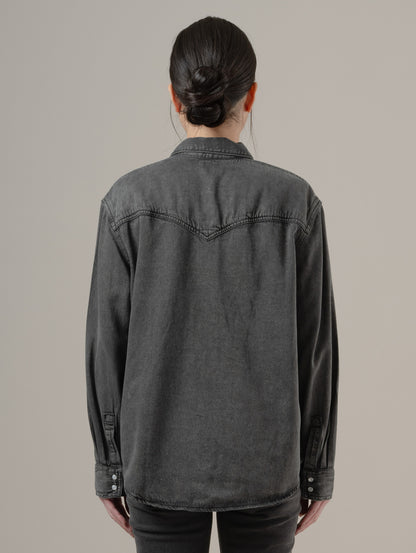 TEODORA ウエスタンシャツ