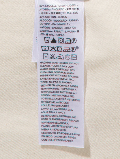 TEODORA ウエスタンシャツ ホワイト ECRU CREW