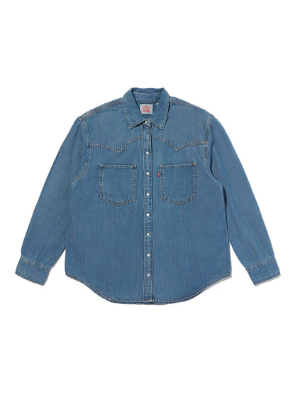 TEODORA ウエスタンシャツ